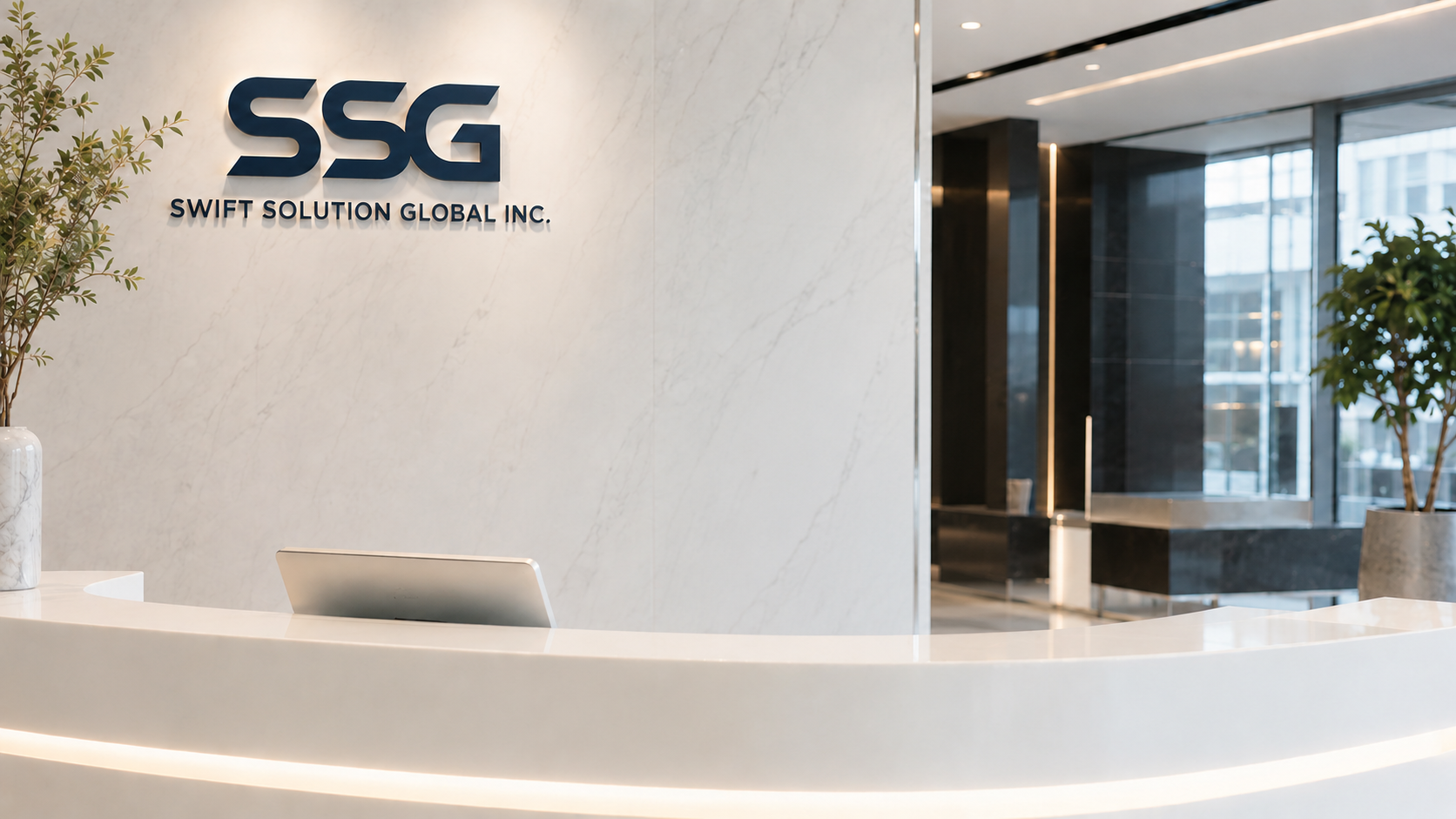 Swift Solution Global reception desk